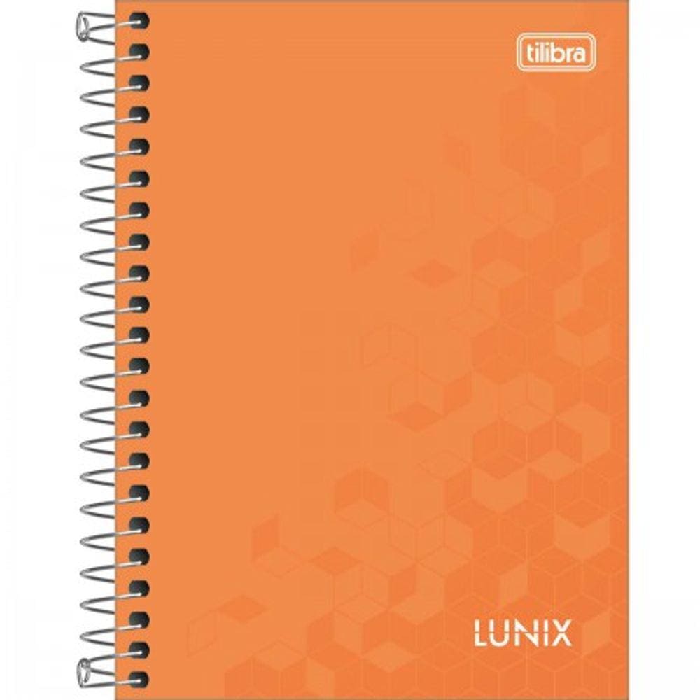 Caderneta Espiral 1/8 Lunix 80 Folhas - TILIBRA