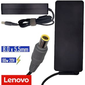 Fonte Carregador Notebook Lenovo 20V 4.5A 90w Pino 8.0 x 5.5mm Redondo Compatível
