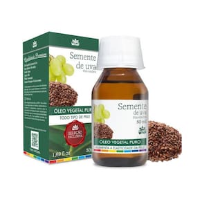 Óleo Vegetal Semente De Uva Puro 50ml - Wnf - Para Todos Tipos de Pele