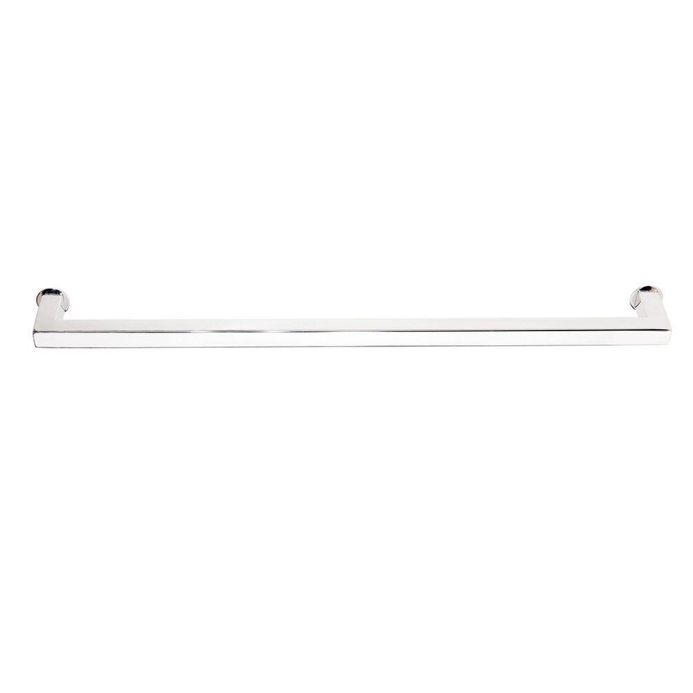 Toalheiro Horizontal de 50cm para Box Aço Inox Polido brilhante  Stainless LA502849