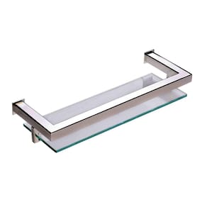 Porta Shampoo de Banheiro em Aço Inox Polido Brilhante Linha Larissa Stainless LA1338