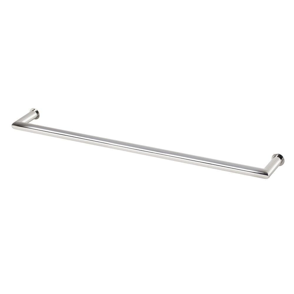 Porta Toalha Toalheiro de Banho de Banheiro 60cm em Aço Inox Polido Brilhante Linha Tessália Stainless TE6144