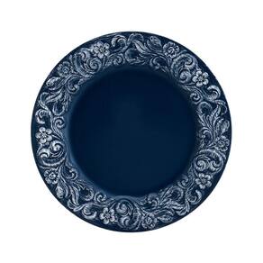 Sousplat de Plástico Patinado Garden Azul 33cm Lyor