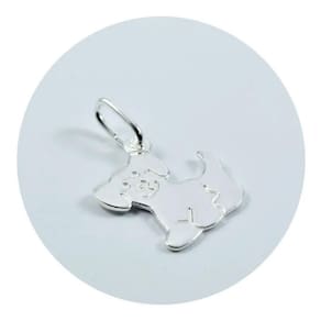 Pingente Prata 925 Cachorrinho 12x14mm - Ponte Vecchio Joias