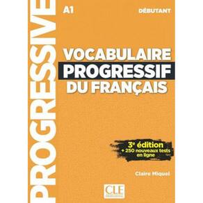 Vocabulaire Progressif Du Français - Niveau Debutant - Livre + Cd + Appli-Web