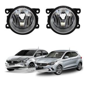 Par Farol de Milha Fiat Argo Cronos 2017 2018 2019 2020 2021 2022 2023 Auxiliar Neblina