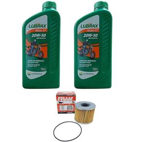 Kit 2 Litros De Oleo Mineral + Filtro Oleo Suzuki/ Gs 500