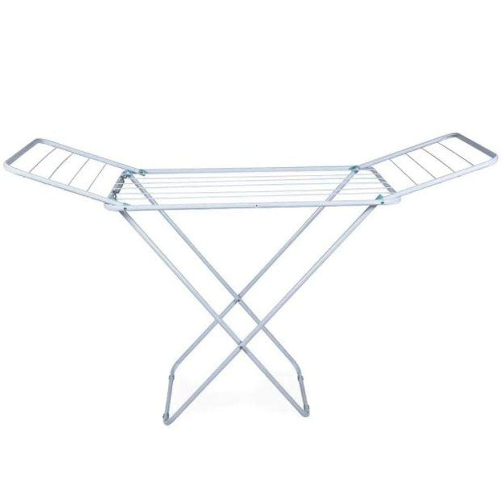 Varal de Chão com Abas Slim Branco Mor