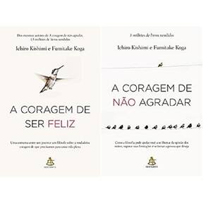 Kit 2 Livros Fumitake Koga A Coragem Ser Feliz + A Coragem