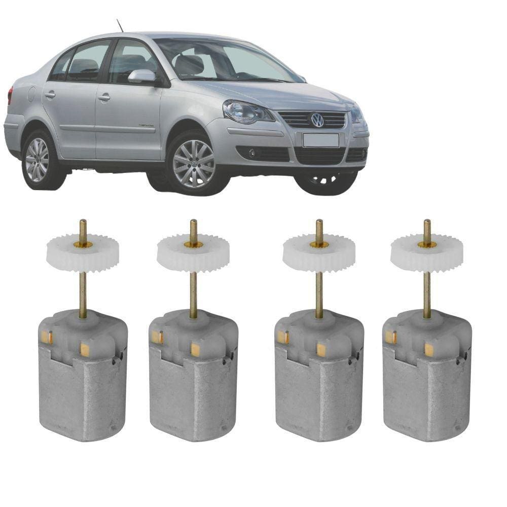 Kit 4 Motorzinho Trava Fechadura Elétrica Polo Golf Após 01