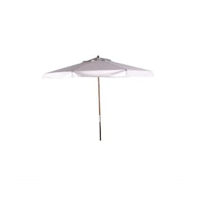 Ombrellone Madeira Cobertura Pvc 3,00m Branco Bel Lazer