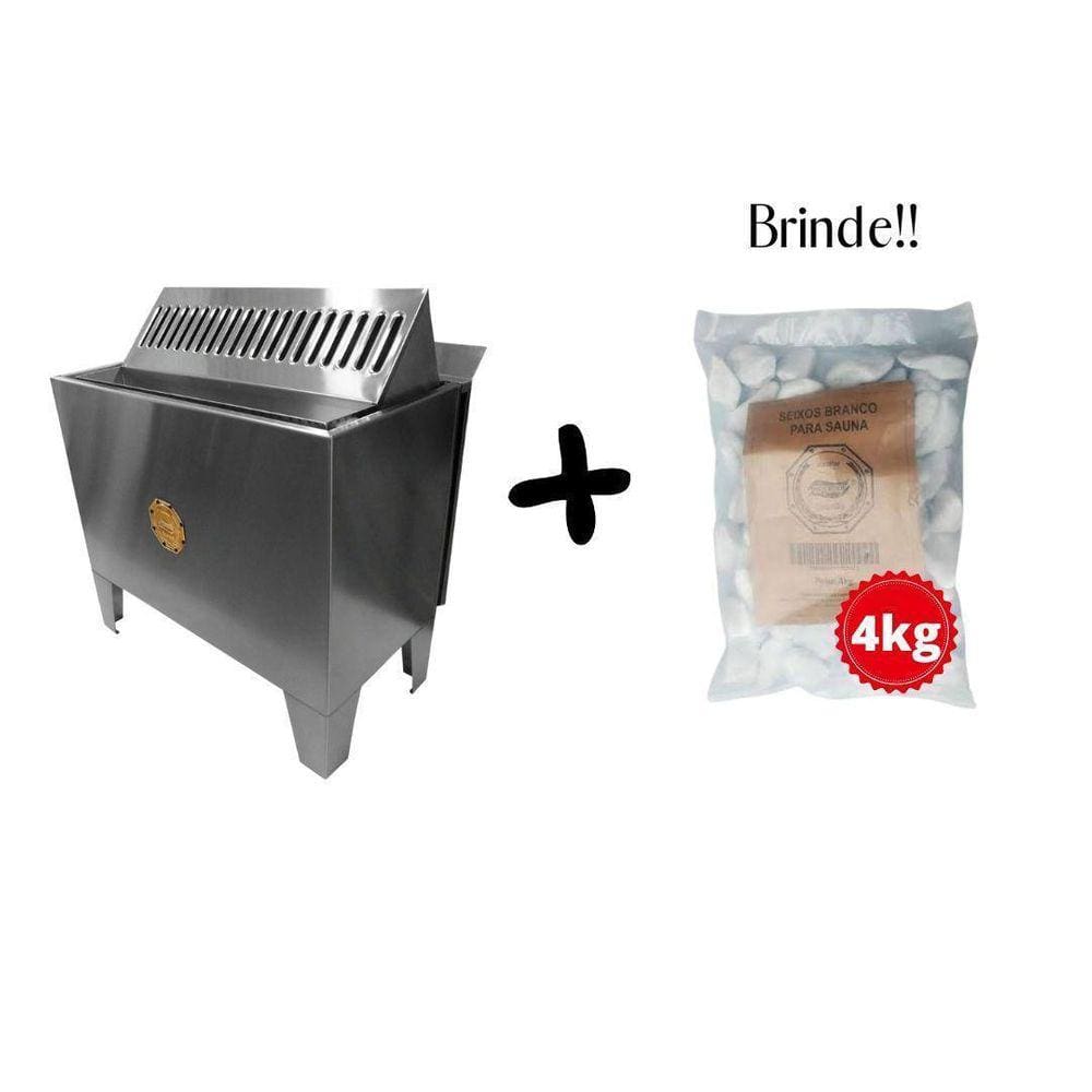 Sauna Seca 6Kw Trif 220V Impercap + Comando Digital +