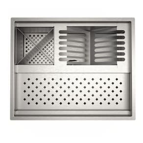 Calha Quadrada De Varanda Gourmet 48 Cm Escorredor