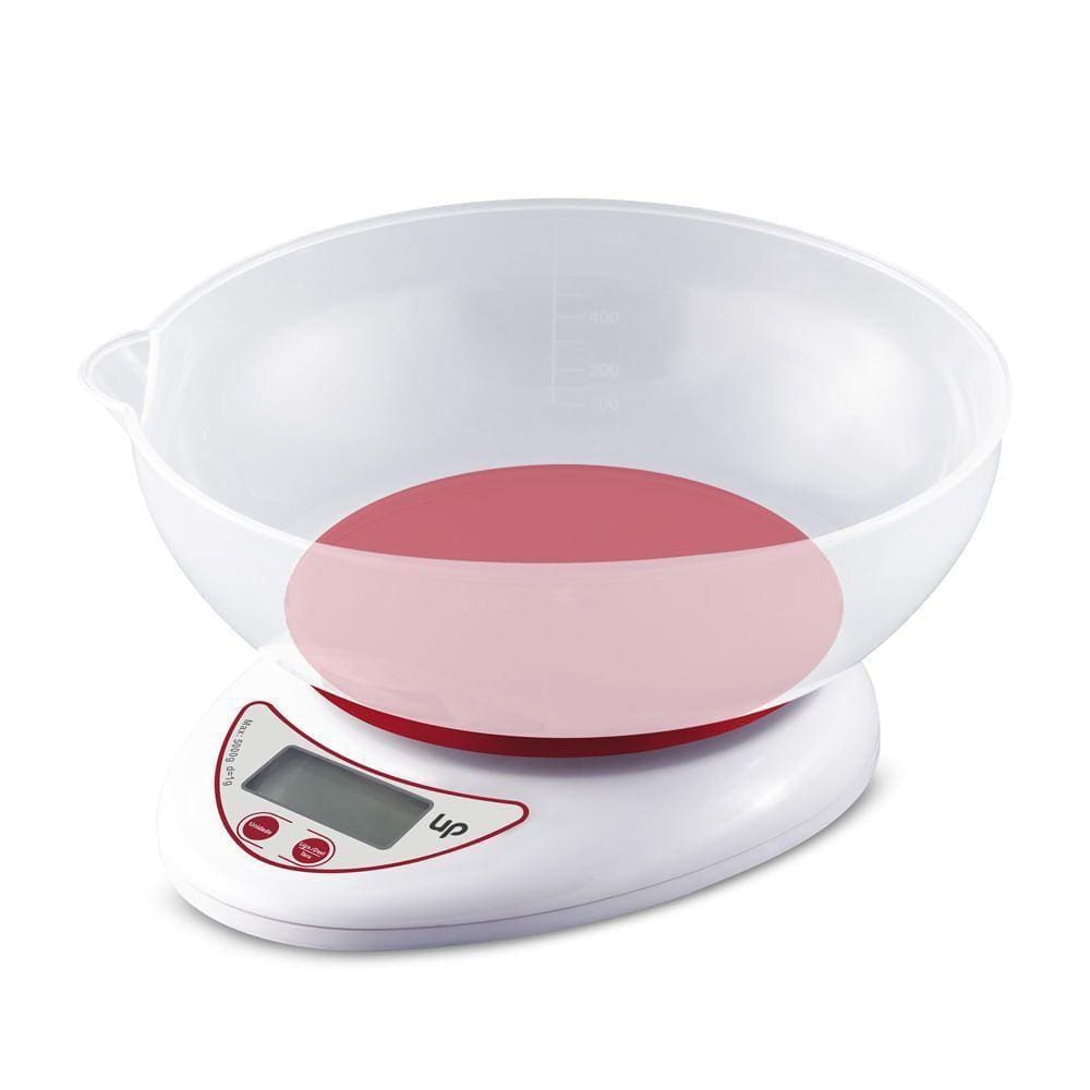 Balança De Cozinha Com Cuba 5kg Branca Multilaser - Ce110