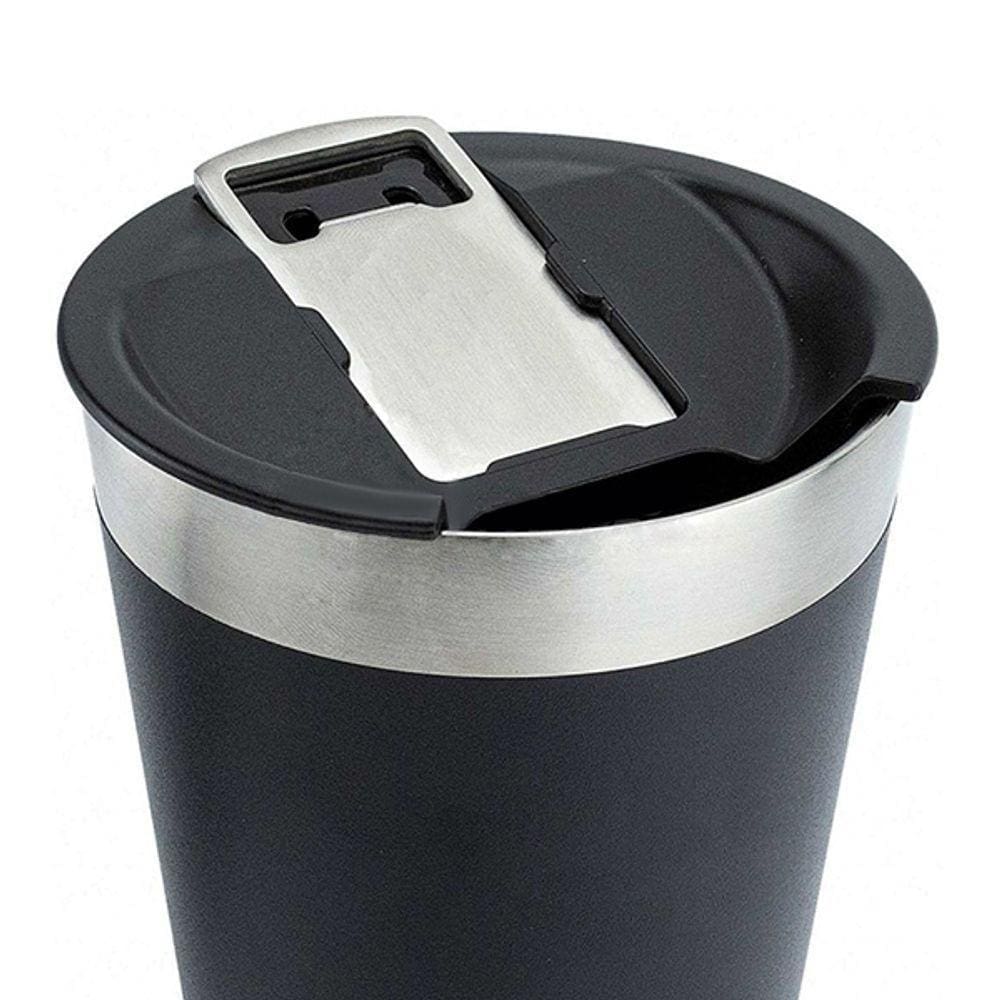 Copo Térmico Abridor 473Ml Dia Dos Namorados Preto Nº6