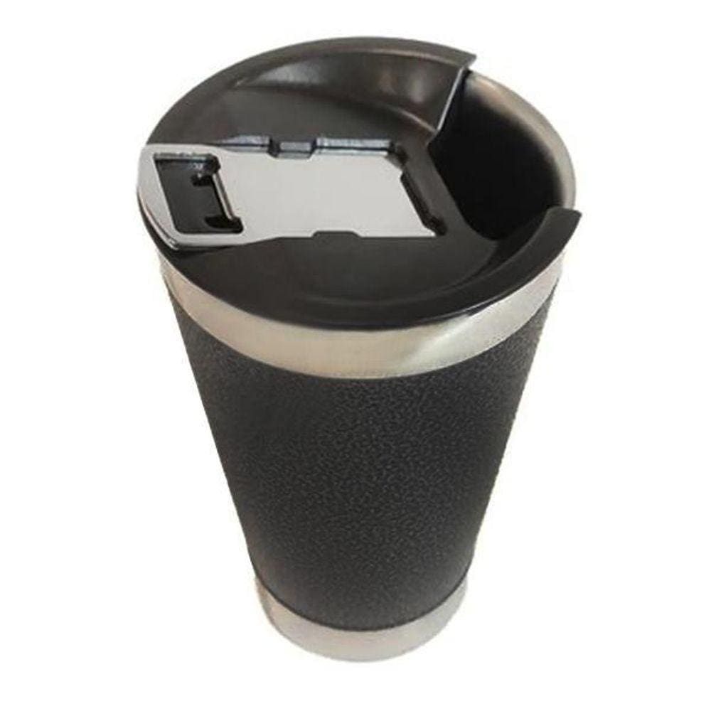 Copo Térmico Abridor 473Ml Dia Dos Namorados Preto Nº9