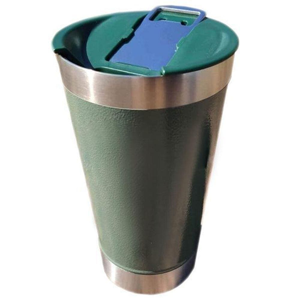 Copo Térmico Abridor 473Ml Dia Dos Namorados Verde Nº10