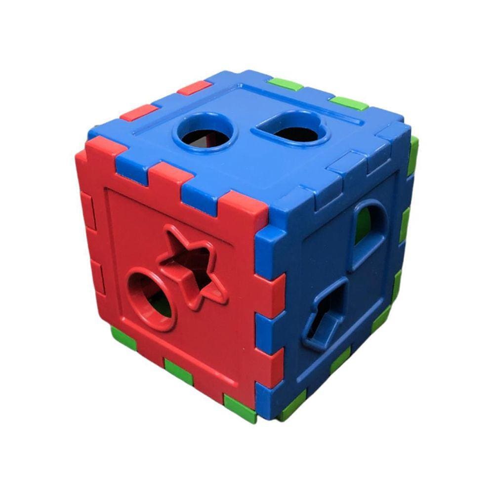 Cubo Didático Colorido Presente Brinquedo Educativo Criança