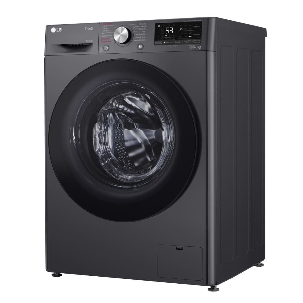 Lava e Seca Smart LG VC4 13kg Titanium com Inteligência Artificial AIDD™ - CV5013BC4