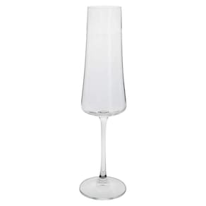 Jogo de 6 tacas para champanhe Xtra em cristal ecologico 210ml A26,5cm