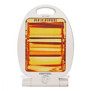 Aquecedor Elétrico Quartzo Portátil Ventisol Branco 220V