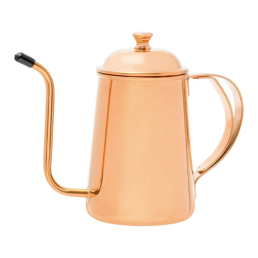 Bule Bico Fino Inox Para Servir Inox Alça Dupla Luxo Mimo