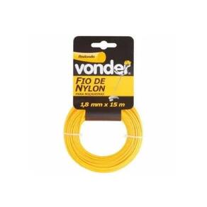 Fio De Nylon 16Mm X 15M Redondo - Vonder 3373160015