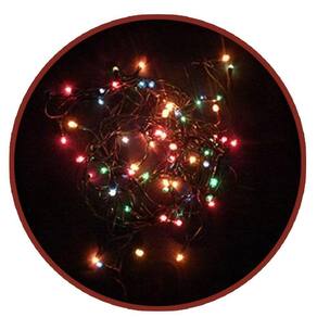Pisca Pisca Arroz Colorido Natal 8 Funções 100 Lâmpadas 220V