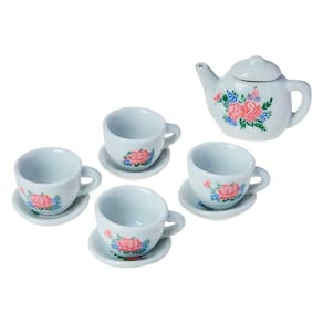 Conjunto De Chá De Porcelana Florzinha - Art Brink