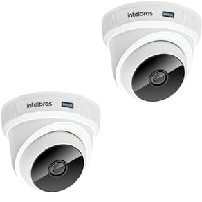 Kit 2 Câmera Dome Resolução Hd 720P Vhc 1120 D Intelbras