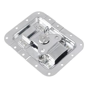 Kit 4 Fecho Borboleta Grande Cromado Porta Cadeado Lu-F01