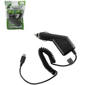 Carregador Veicular Com Luz E Cabo V8 X-Cell 50Cm Extensivel