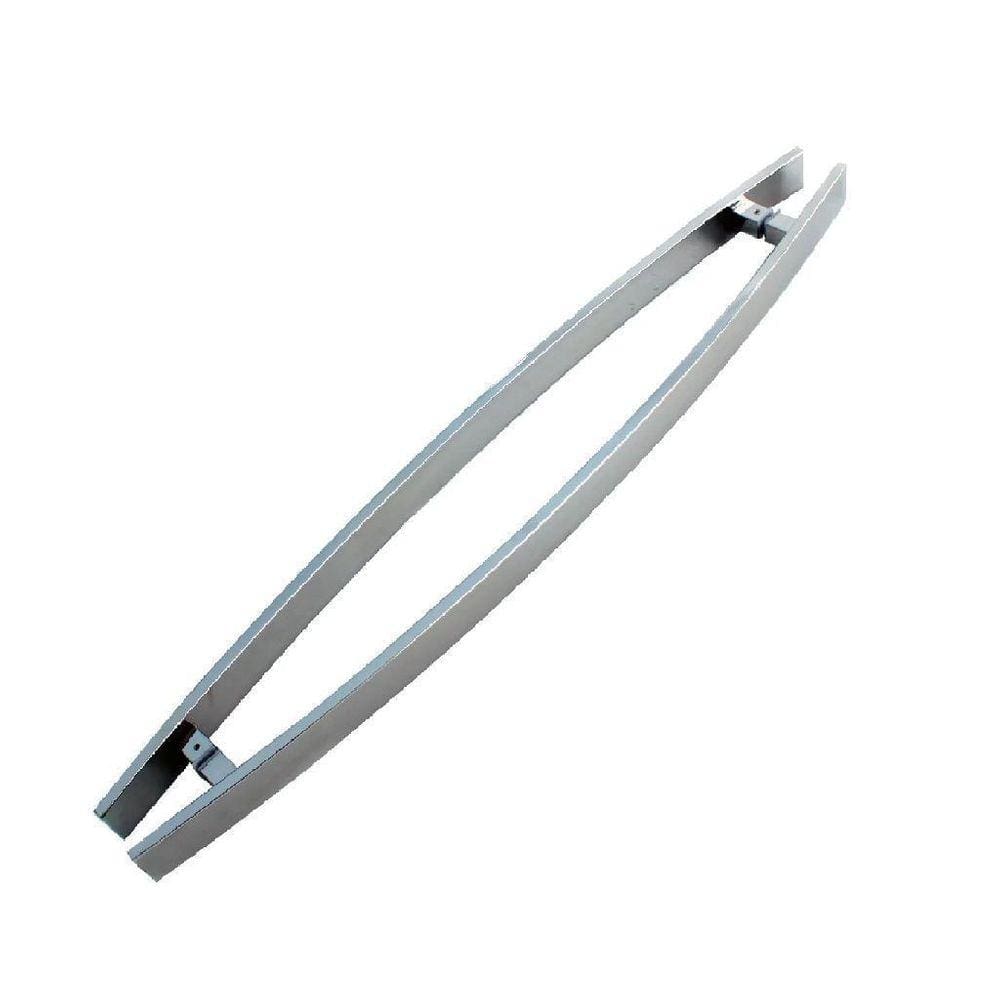 Puxador Duplo Chato Eco 40X1000 800Mm Inox Escovado Geris