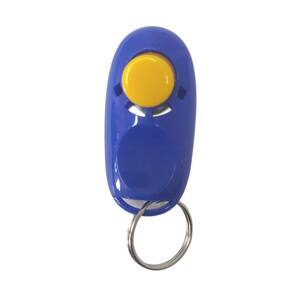 Clicker Adestramento E Treinamento Para Cães E Gatos - azul