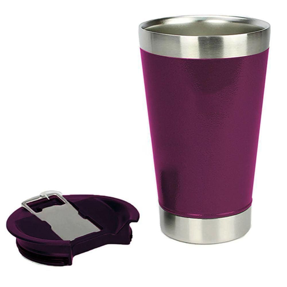 Copo Térmico Abridor 473Ml Dia Dos Namorados Roxo Nº4