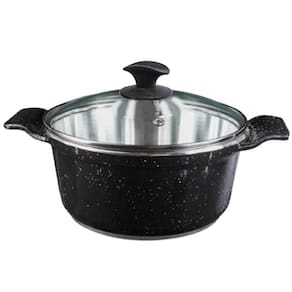 Caçarola Preto Liso Alumínio Fundido Usinado Javali Aa 16Cm