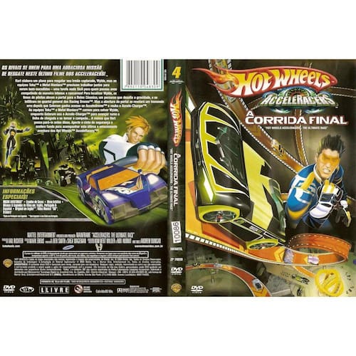 Dvd Hot Wheels Acceleracers - A Corrida Final