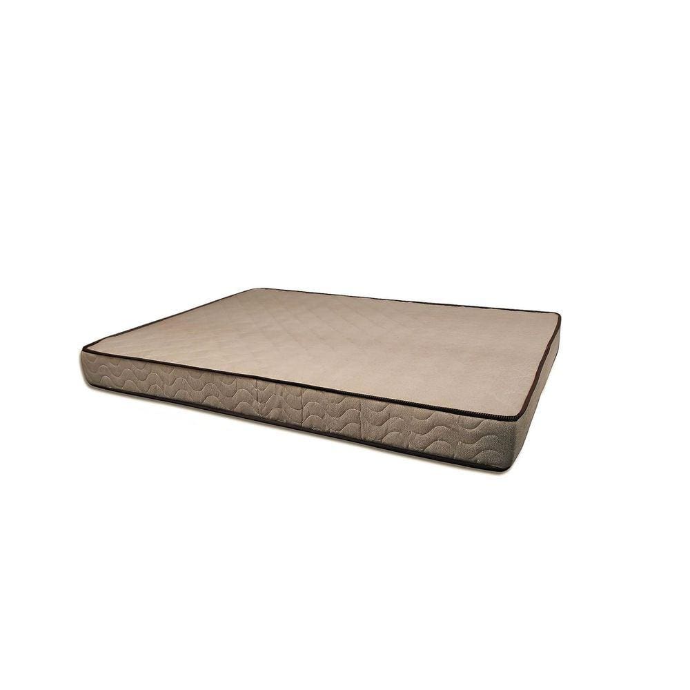 Colchão Queen 158 Fiji - Colchão 100% Espuma - D26 Marrom 14x158x198