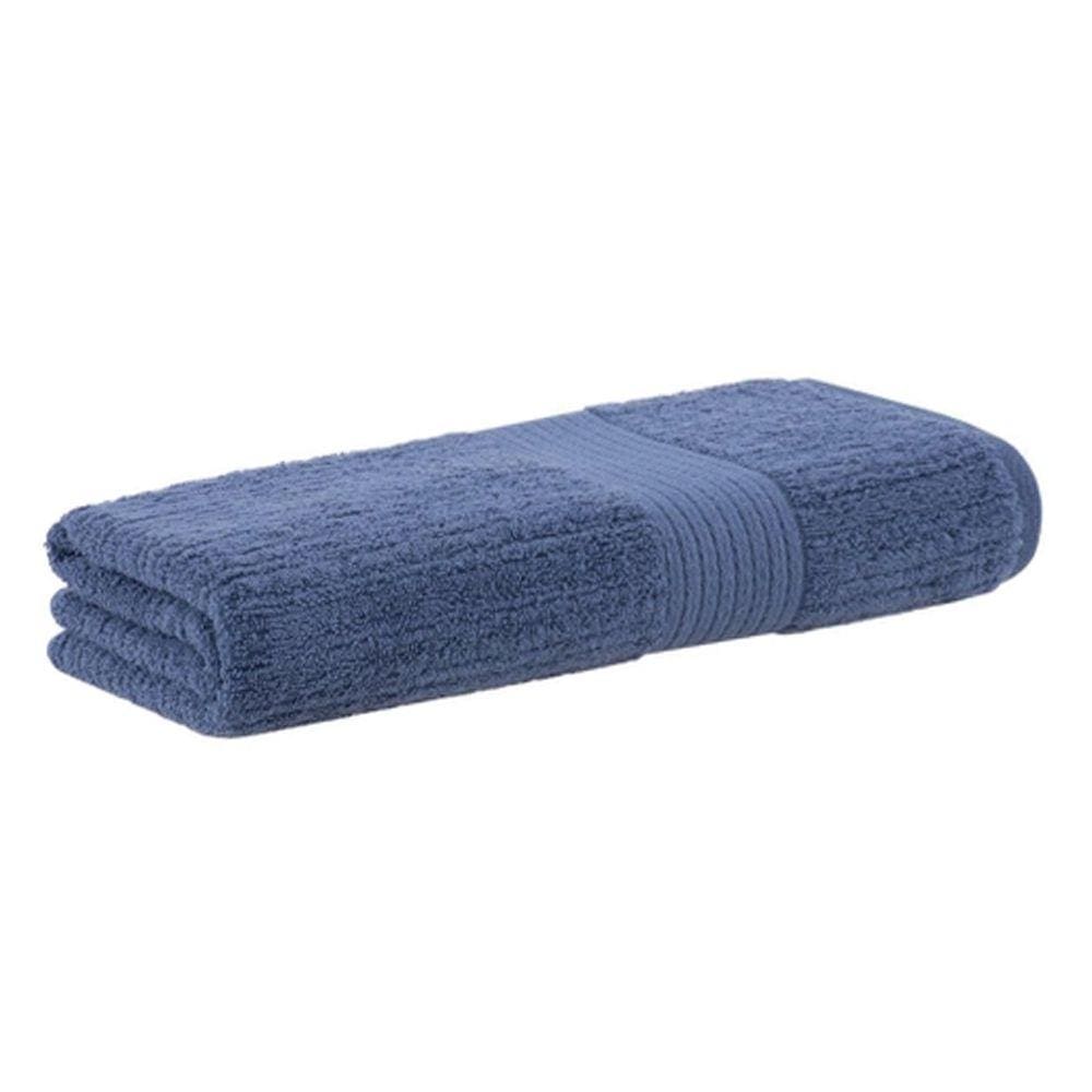 Toalha de Rosto Fio Penteado Canelado Buddemeyer Azul