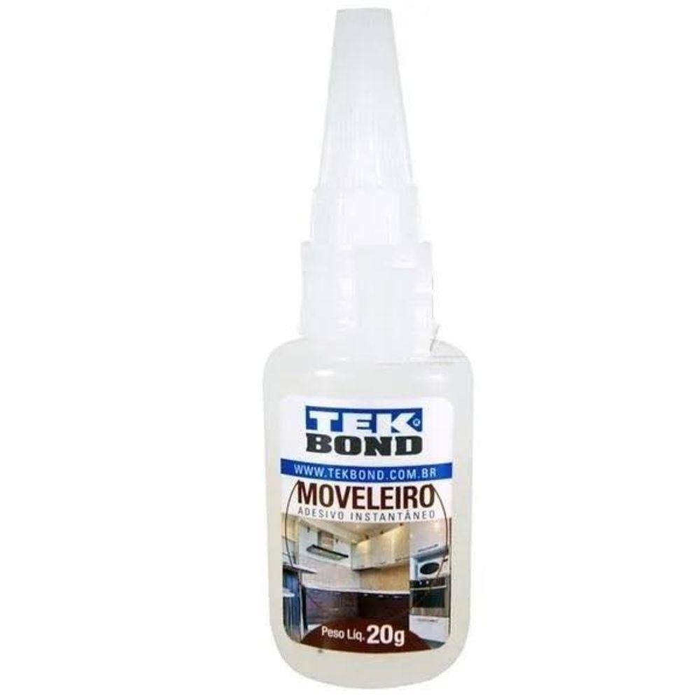 10 Un Cola Adesivo Instantânea Tek Bond Moveleira 793 20Gr