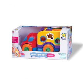 Caminhão Robustus Formas Geométricas - Divertoys