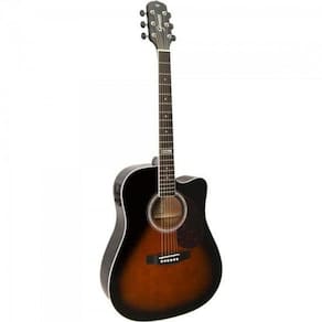 Violao Grand Auditorium Cutaway Gsf-3 Ceq Tdw Translucent Da
