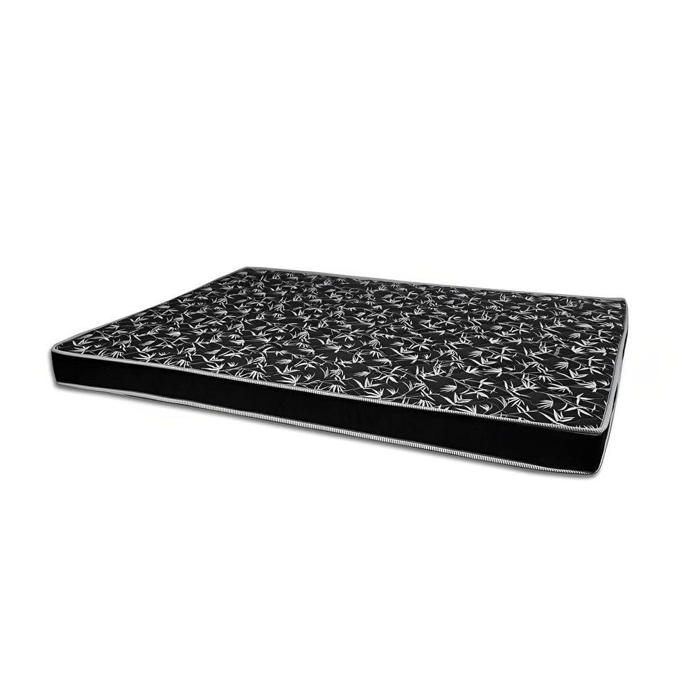 Colchão Casal 138 Hamburgo Bello Box - 100% Espuma - D28 Preto 14x138x188
