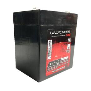 Bateria Unipower Para Nobreak Up1250-06C013 F187 12V 5.0Ah
