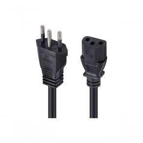 Cabo De Forca Tripolar Para Fonte 3X0,75 Mm 250V - 3 Metros