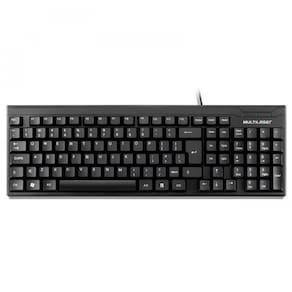 Teclado Usb Multilaser Basico Slim Tc193 Preto