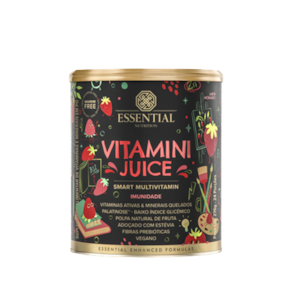 Kit 2X: Vitamini Juice Morango Essential Nutrition 276g