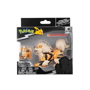 Pokemon Multipack Evoluçao Growlithe E Arcanine Sunny 3288