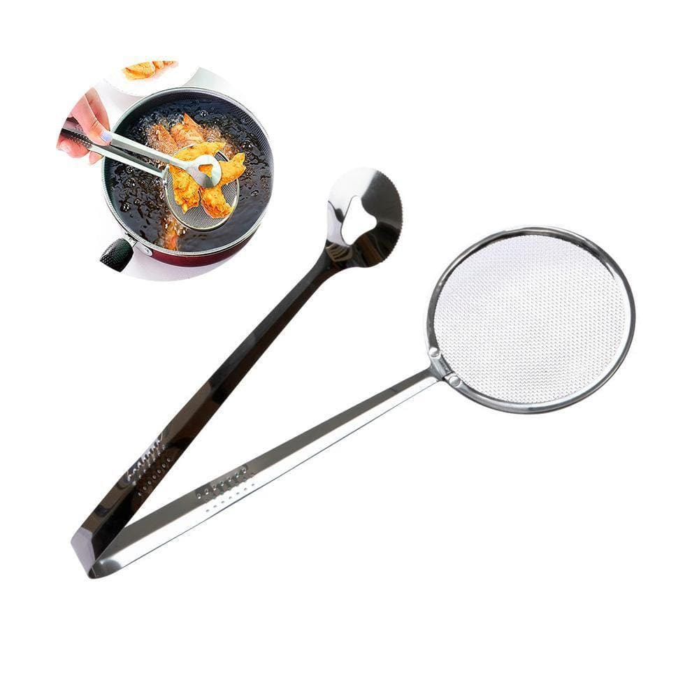 Escumadeira Pegadora Aço Inox