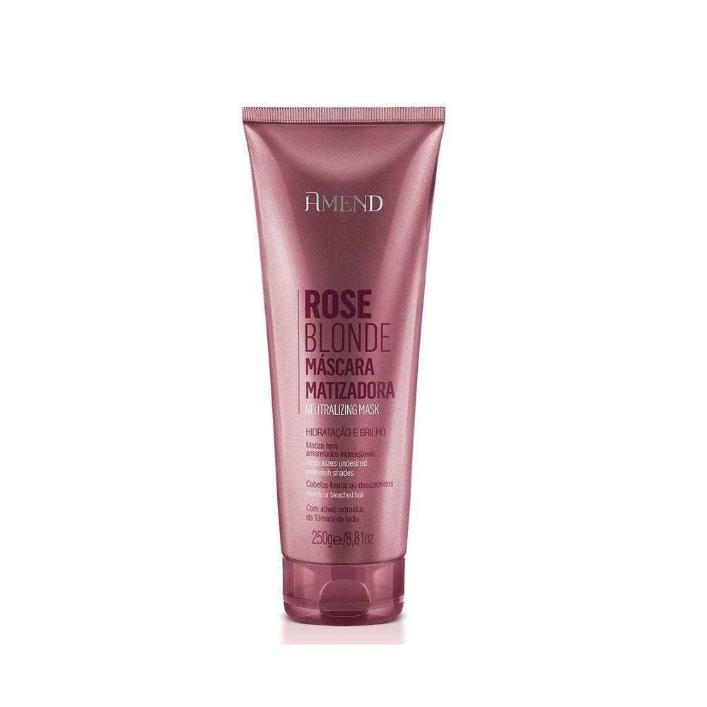 Amend Máscara Matizadora Rose Blonde 250G